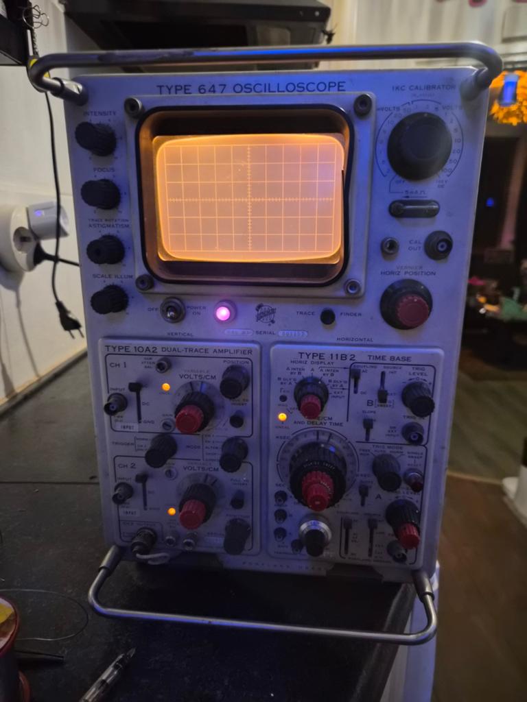 Vintage Tektronix Type 647 Oscilloscope, Ophalen of Verzenden