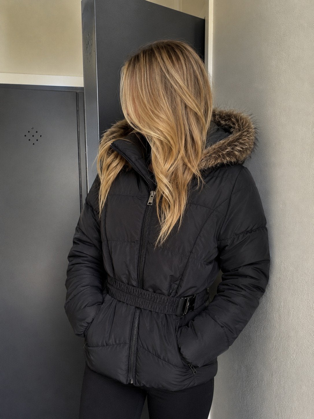 Superdry maat 40 zwarte winterjas, Kleding | Dames, Superdry, Zwart, Maat 42/44 (L), Ophalen of Verzenden