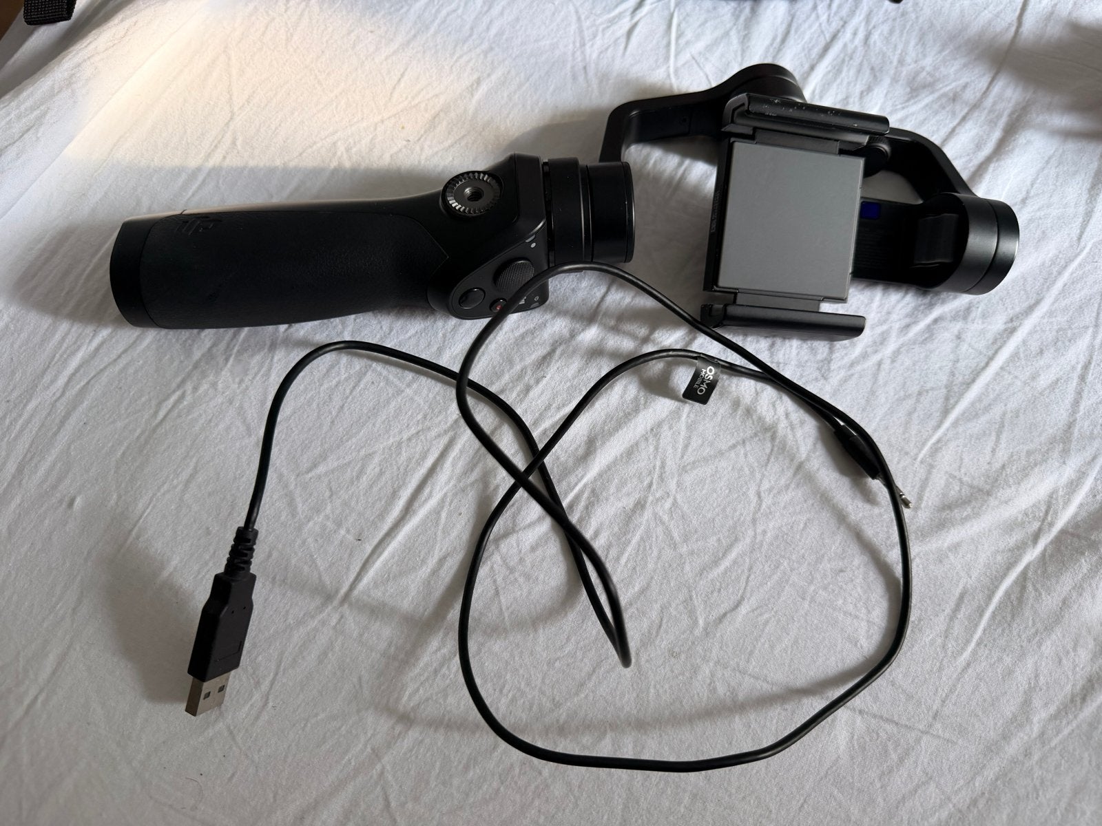DJI Osmo Mobile telefoon stabilisator (Gimbal), DJI, Gimbal, Ophalen of Verzenden, Gebruikt