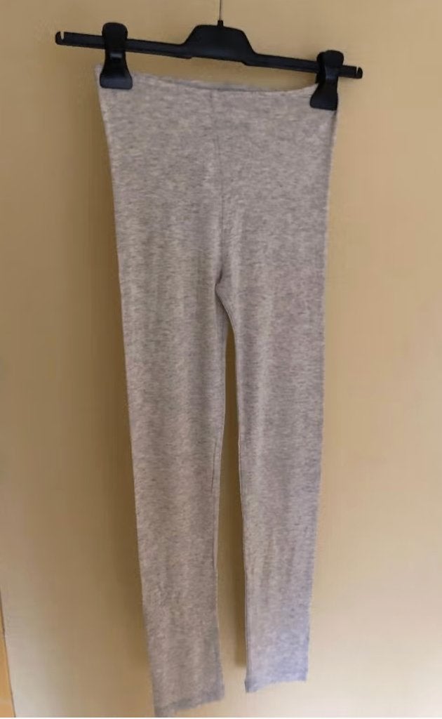 nieuwe dunne legging Margiela MM6 mt S viscose wit/grijs, Legging, MM6, Verzenden, Nieuw