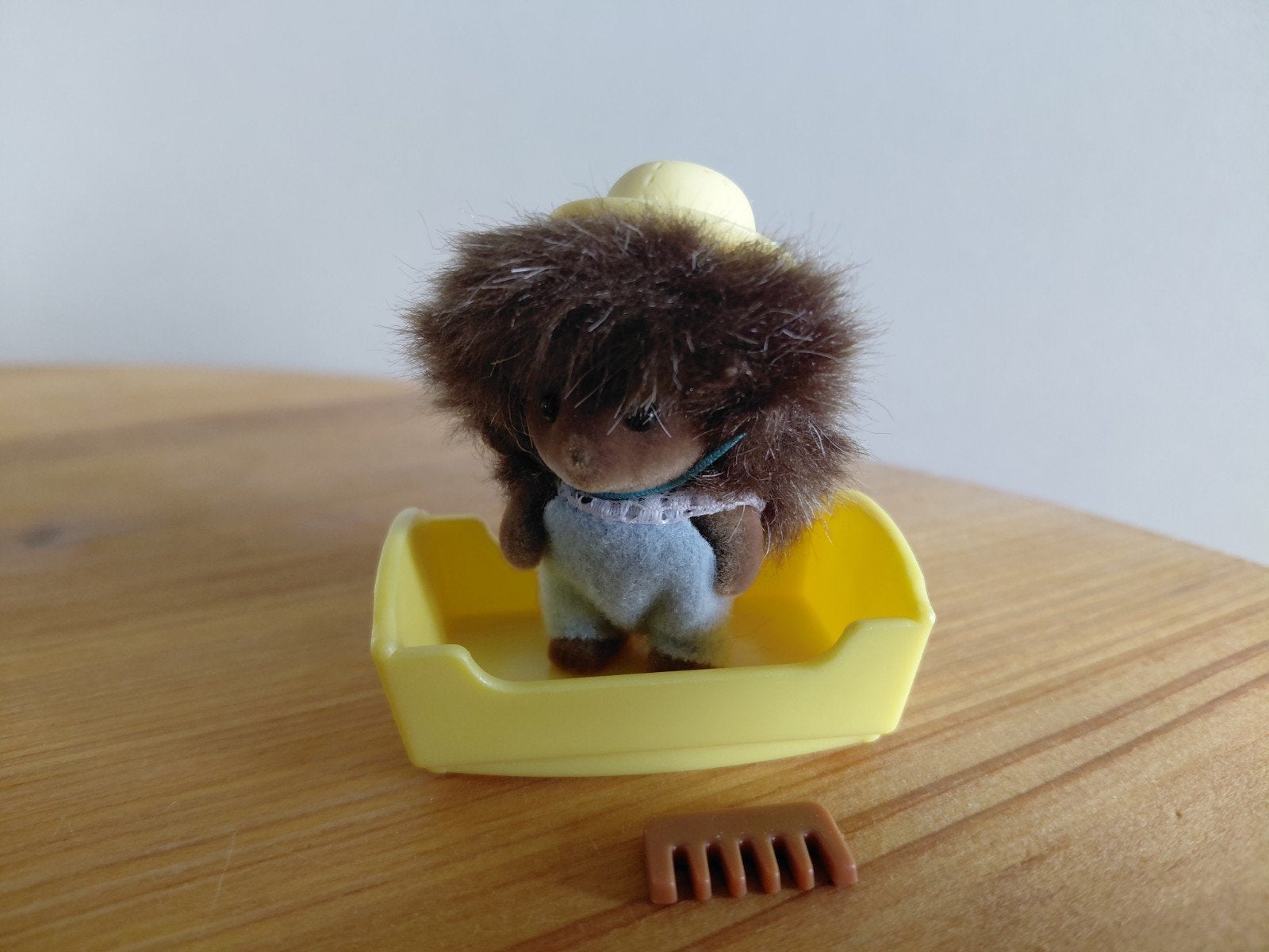 Sylvanian Families baby-egel/hoed/mandje, Ophalen of Verzenden, Zo goed als nieuw, Poppenhuis