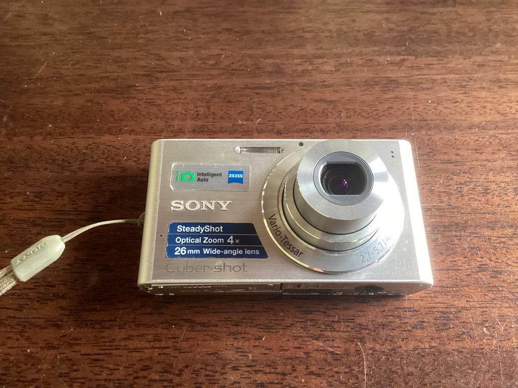 Werkende Sony Cyber-shot DSC-W320 + SD-kaart & Doos, Ophalen, 14 Megapixel, Compact, Zo goed als nieuw