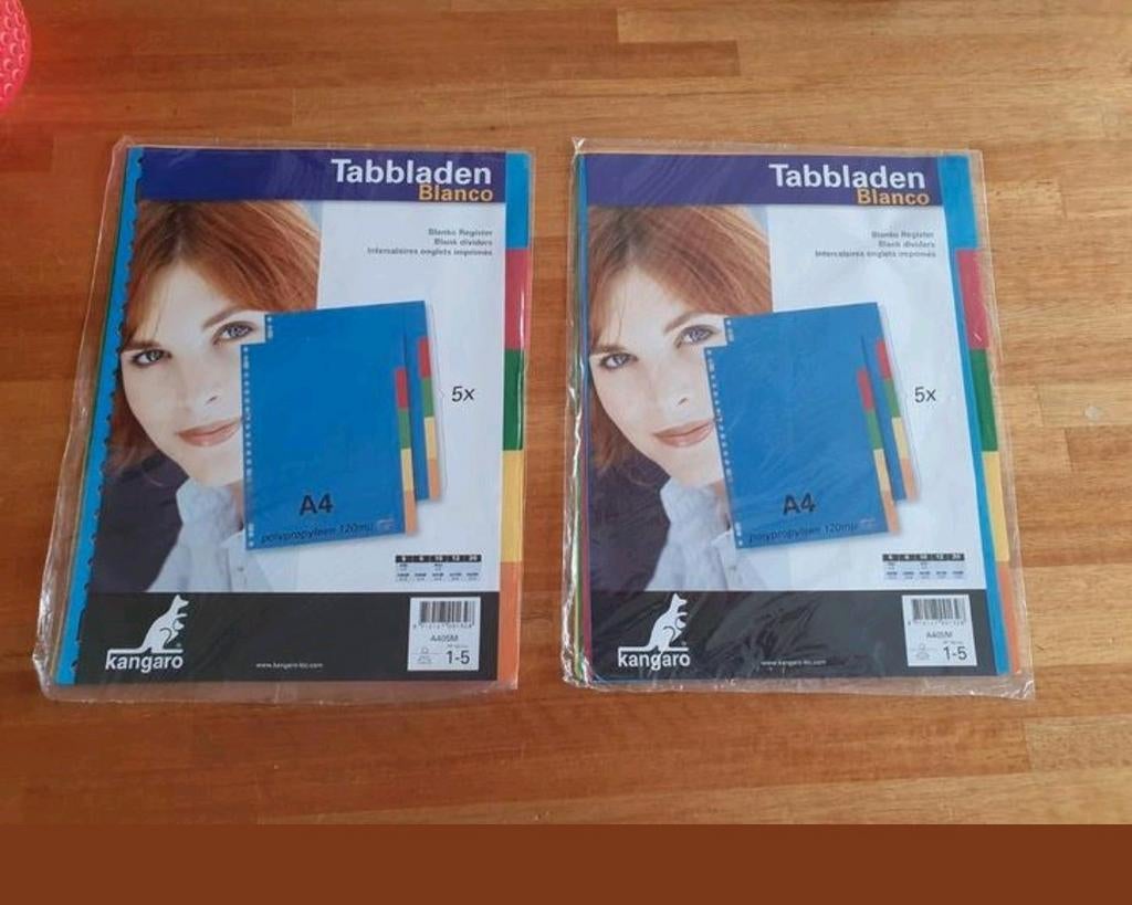 Tabbladen, Diversen, Schoolbenodigdheden, Ophalen of Verzenden, Nieuw