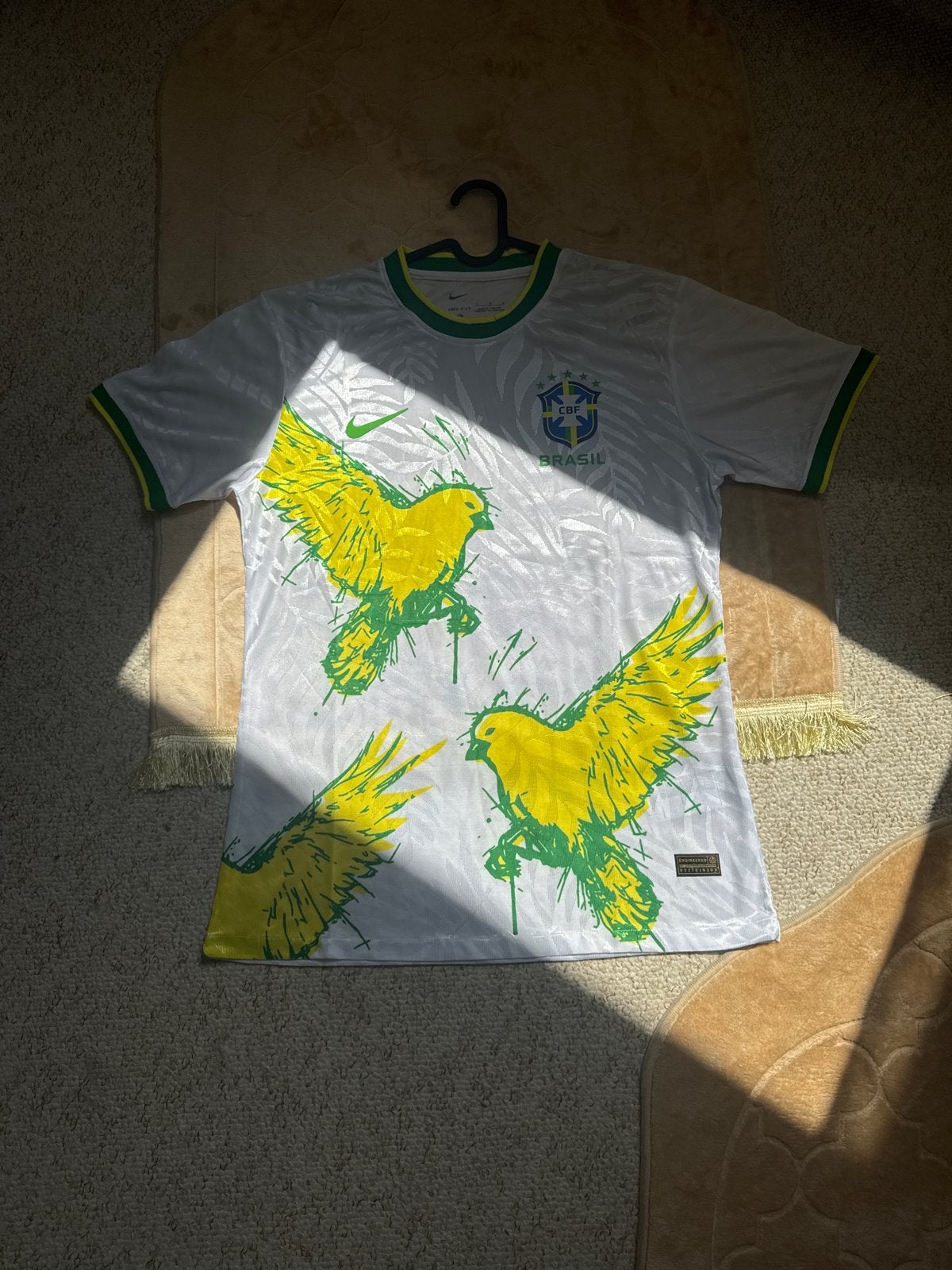 Nike Brazilië Thuisshirt 2022/2023 - Maat L, Maat L, Ophalen of Verzenden, Nieuw, Shirt