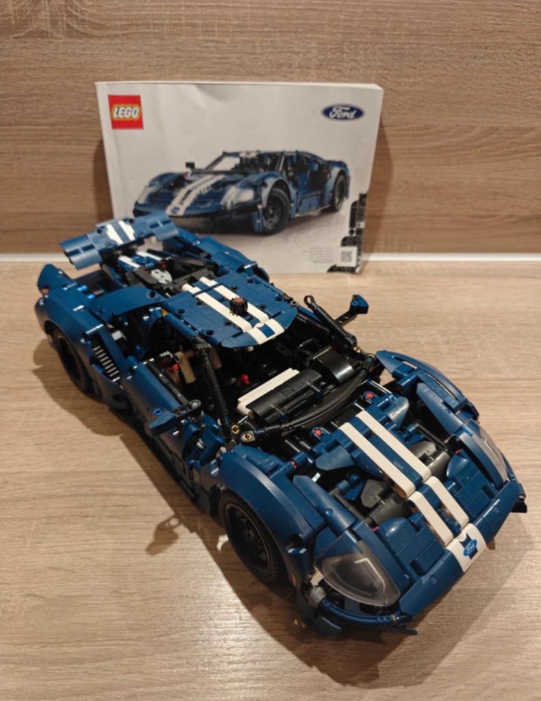 Lego Technic 42154 Ford GT, Gebruikt, Lego, Ophalen of Verzenden, Complete set