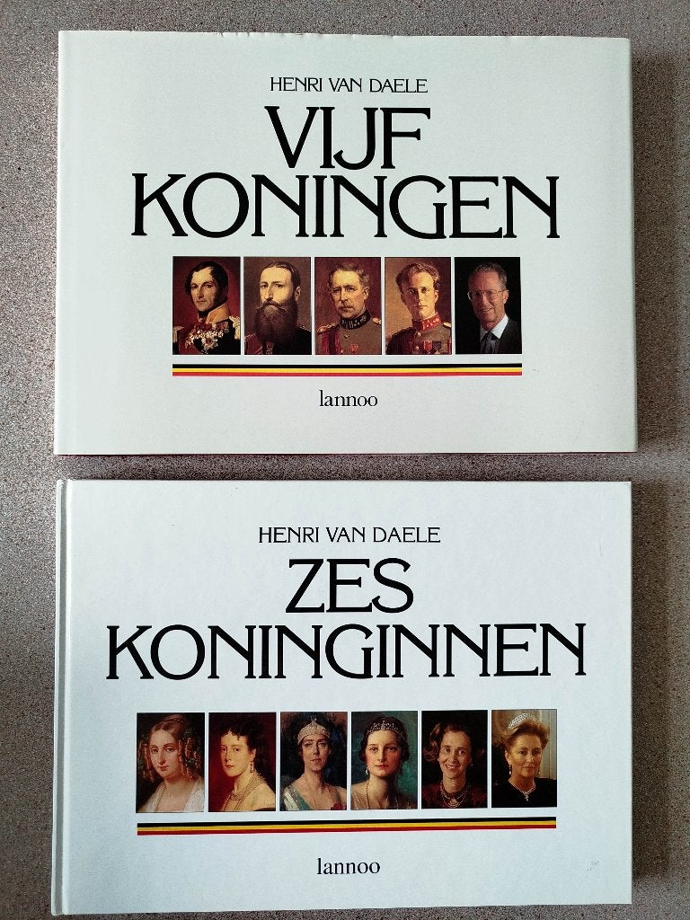 Boeken: Vijf Koningen en Zes Koninginnen van België, Ophalen of Verzenden, Zo goed als nieuw, Buitenland, Tijdschrift of Boek