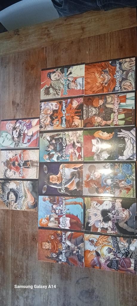 Black Clover Manga Collectie Deel 1-15 - Zo Goed Als Nieuw, Meerdere stripboeken, Ophalen of Verzenden, Zo goed als nieuw