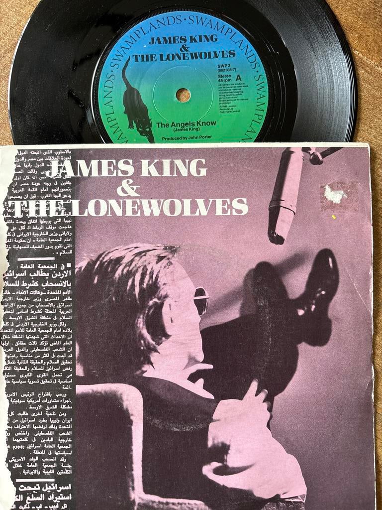 James King & The Lonewolves - The Angels Know (Vinyl Single), Cd's en Dvd's, Vinyl | Rock, Gebruikt, Alternative, 1980 - 1989