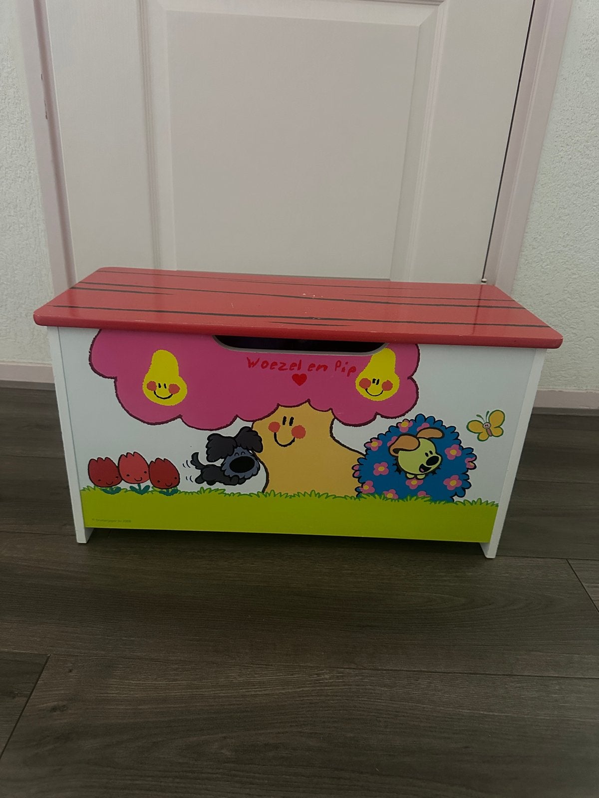 Woezel en Pip Opbergkist / Speelgoedkist / Bankje, Kinderen en Baby's, Ophalen of Verzenden, Gebruikt, Jongen of Meisje