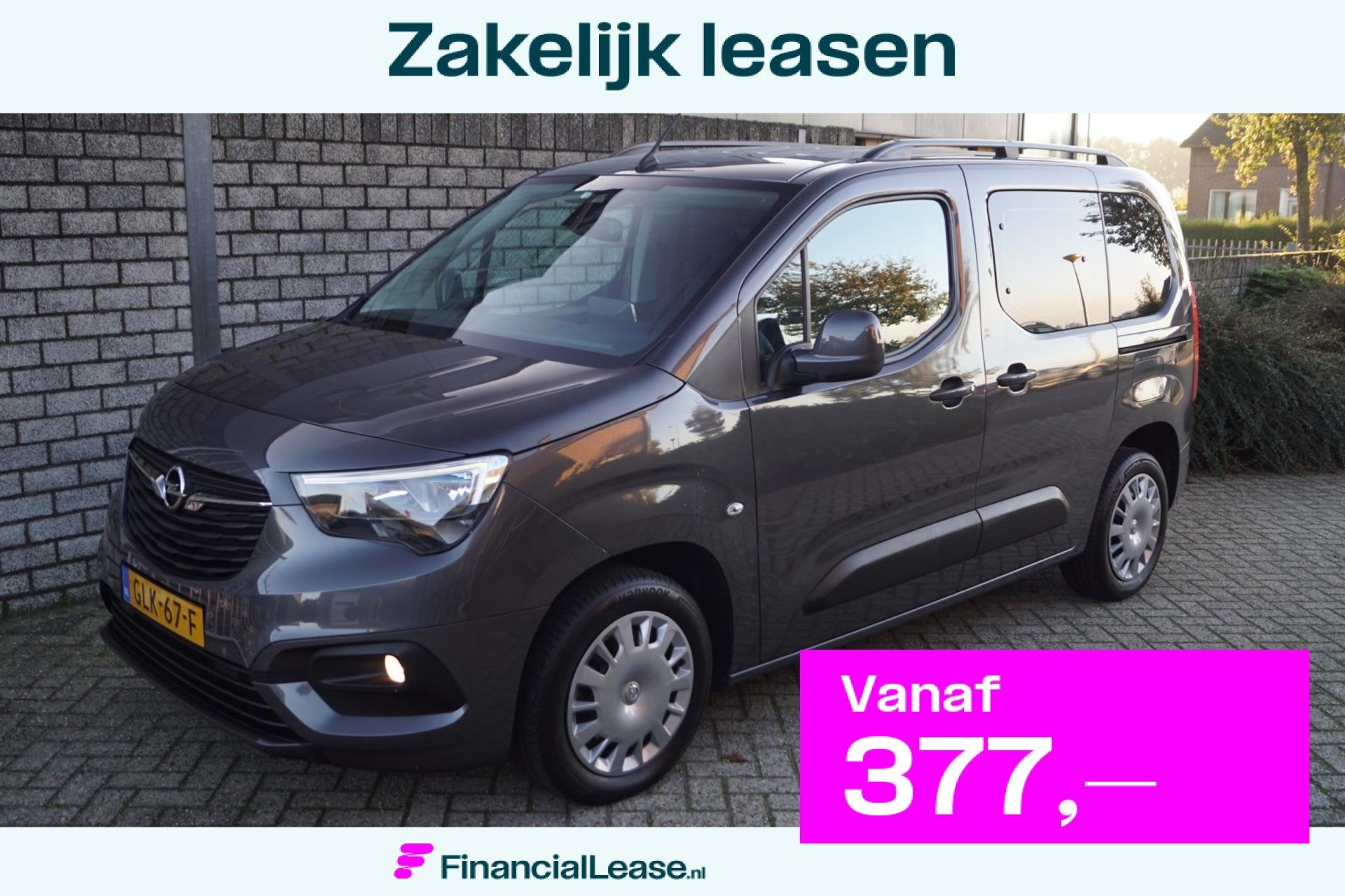 Opel Combo Tour 1.2 Turbo L1H1 Edition Life Automaat Navi Cl, Dealer onderhouden, Stof, Gebruikt, 19 km/l