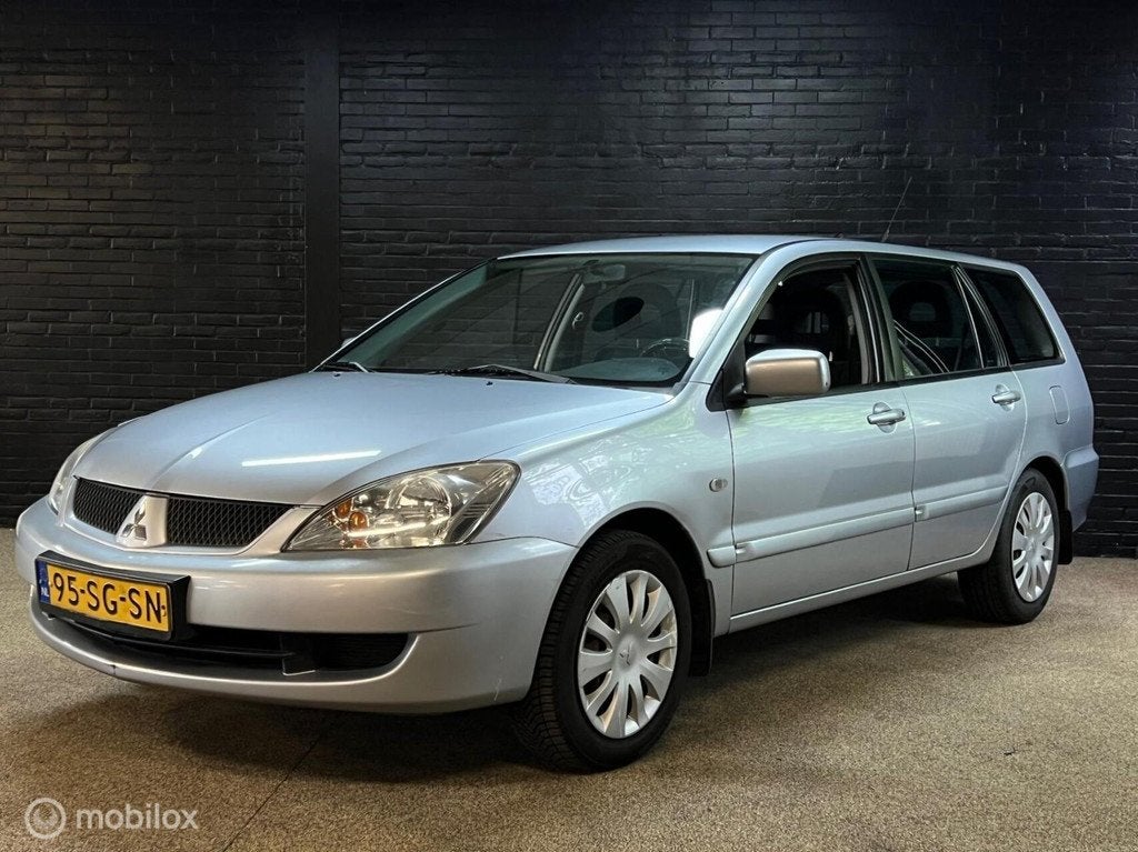 Mitsubishi Lancer Station Wagon 1.6| AC | Trekhaak| Nwe APK|, Auto's, Mitsubishi, Bedrijf, Te koop, Lancer, ABS, Airbags, Airconditioning