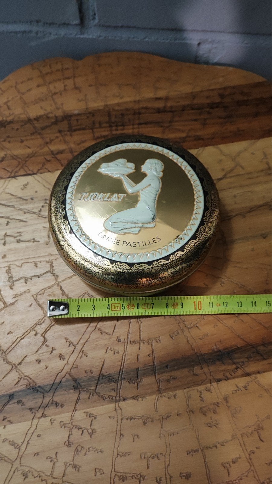 Vintage Tjoklat Chocolade Blik - Camee Pastilles, Ophalen of Verzenden
