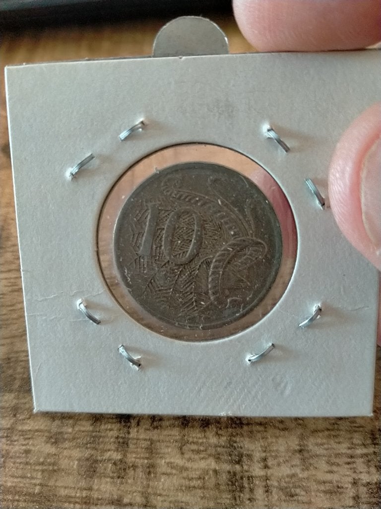 Australië 10 Cent 1970, Verzenden, Losse munt