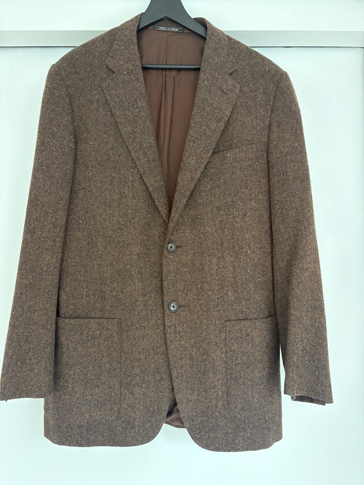 Corneliani Oger colbert maat 52 bruin, Kleding | Heren, Kostuums en Colberts, Ophalen of Verzenden, Zo goed als nieuw, Maat 52/54 (L)