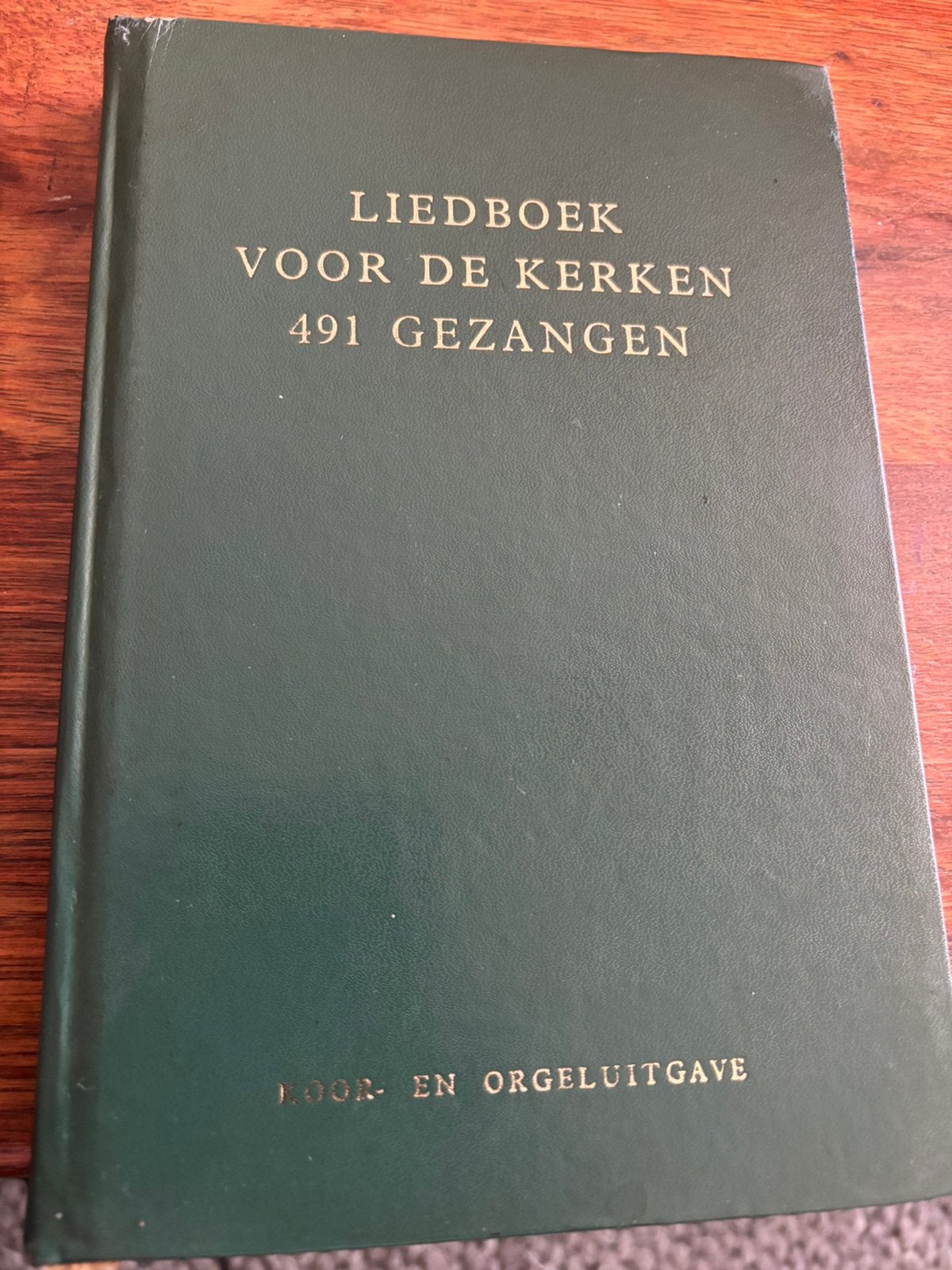 LIEDBOEK VOOR DE KERKEN 491 GEZANGEN KOOR- EN ORGELUITGAVE, Gebruikt, Ophalen of Verzenden, Thema, Religie en Gospel