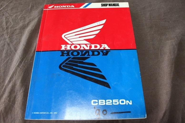 Honda CB250 1992 Night Hawk motorcycle shop manual CB 250, Ophalen of Verzenden, Honda