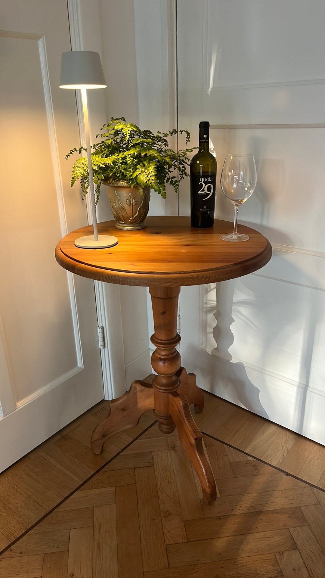 Wijntafeltje tafel  wijntafel grenen, Ophalen