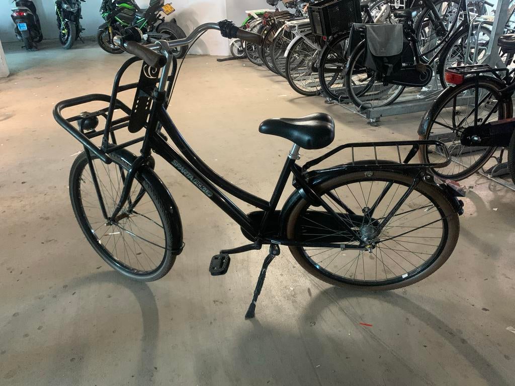 Sparta Pick-Up Damesfiets - Zwart 26 inch, Ophalen, Sparta, Gebruikt, Versnellingen