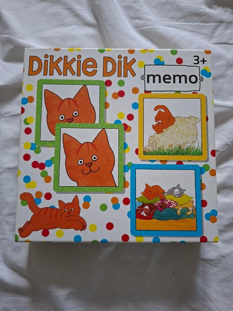 Dikkie Dik Memo Spel - Leuk voor Peuters en Kleuters, Een of twee spelers, Ophalen, Gebruikt, Jumbo