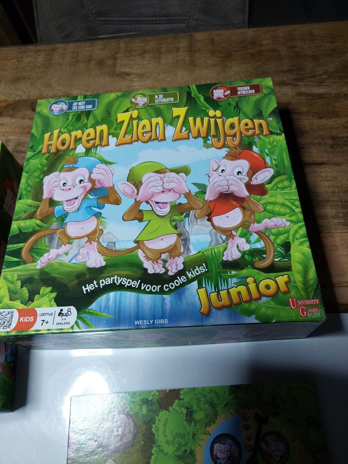 Horen Zien Zwijgen Junior - Partyspel voor kids!, Hobby en Vrije tijd, Gezelschapsspellen | Bordspellen, Vijf spelers of meer