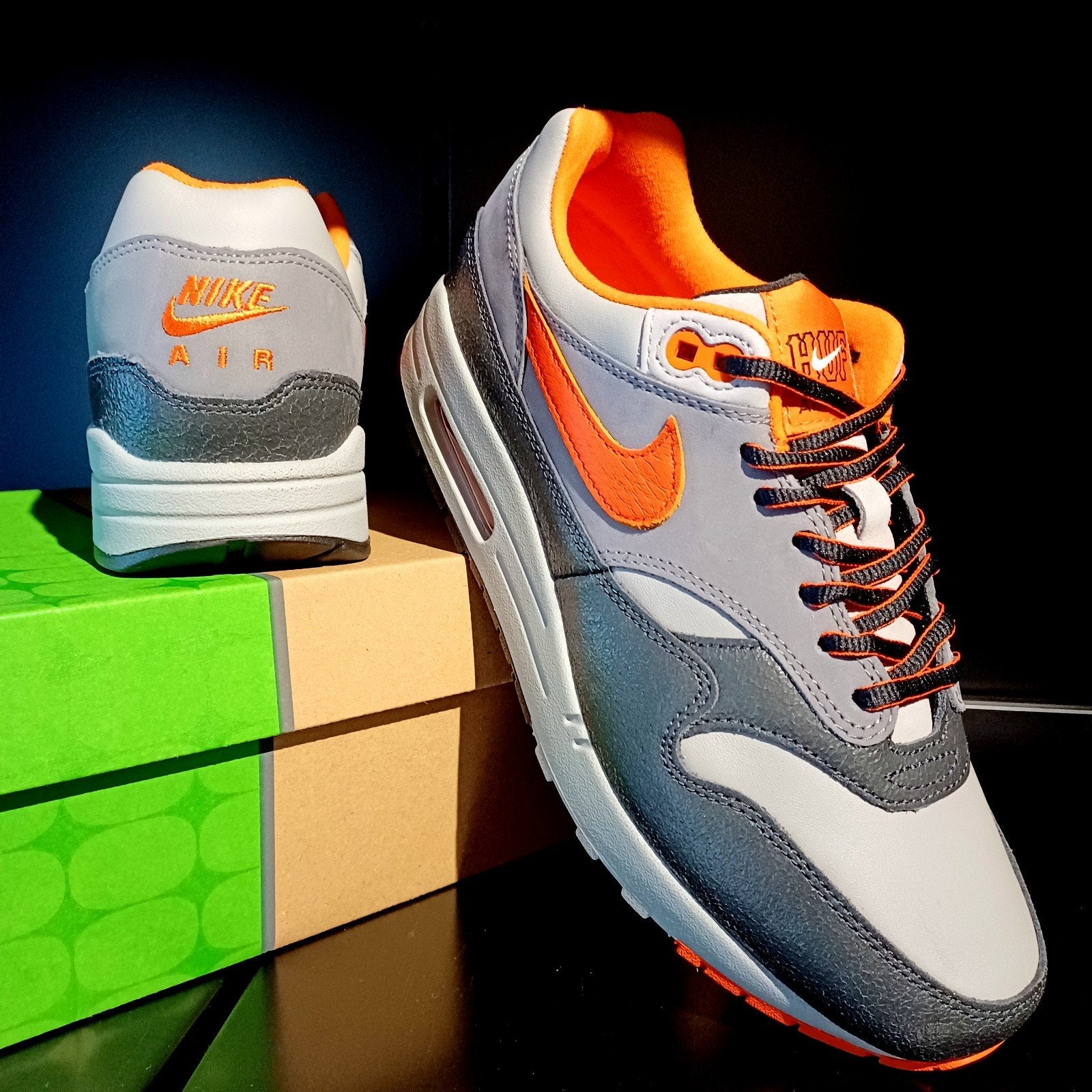 Nike Air Max 1 SP HUF Brilliant Orange - 41, Overige kleuren, Nike, Nieuw, Ophalen of Verzenden