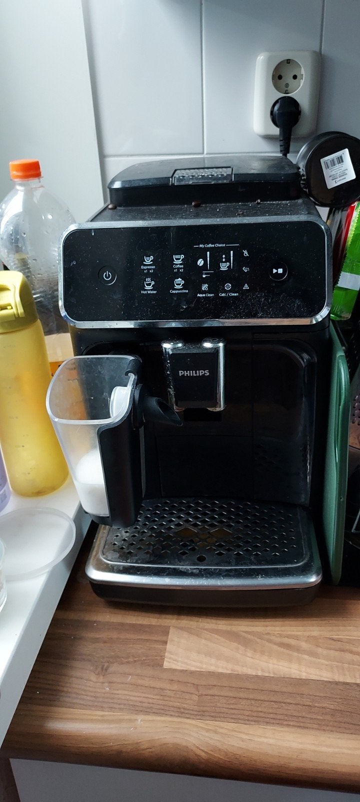 latte go, Witgoed en Apparatuur, Afneembaar waterreservoir, Gebruikt, Koffiebonen, Ophalen of Verzenden