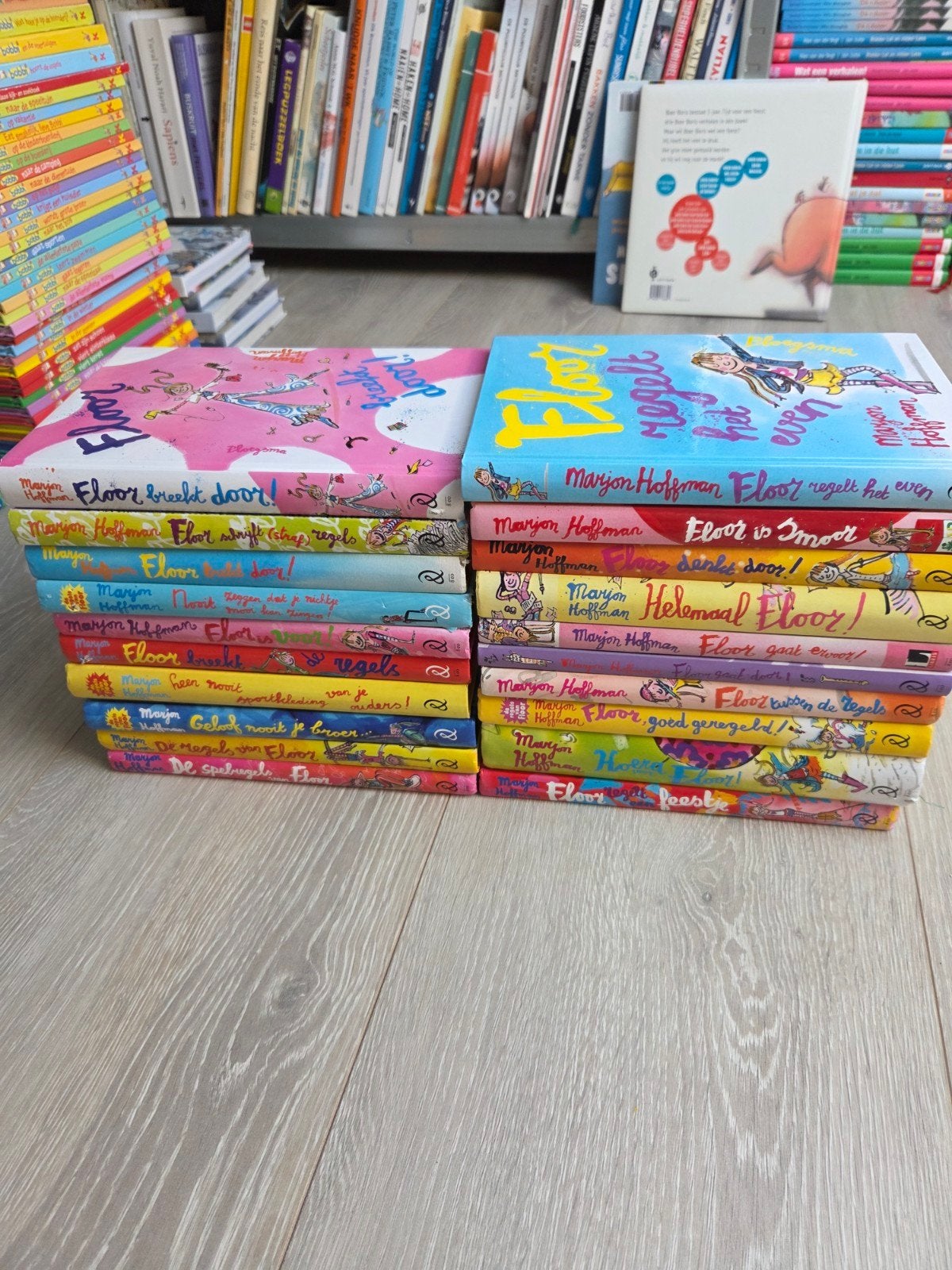 20x boeken - De regels van Floor / Marjon Hoffman, Ophalen of Verzenden, Gelezen