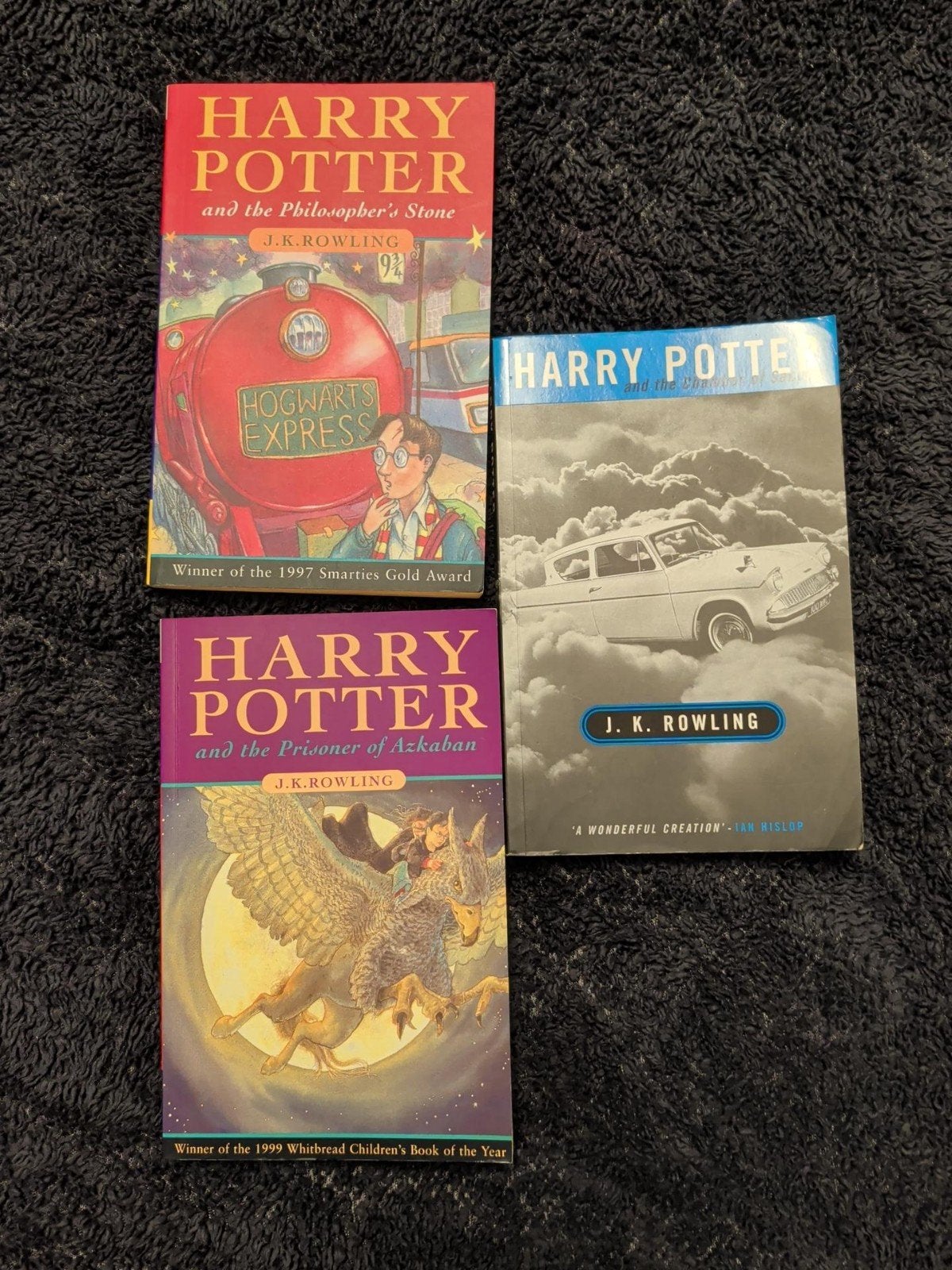 Harry Potter Boeken - Deel 1, 2 en 3 (Engels), Verzamelen, Ophalen, Gebruikt, Boek of Poster