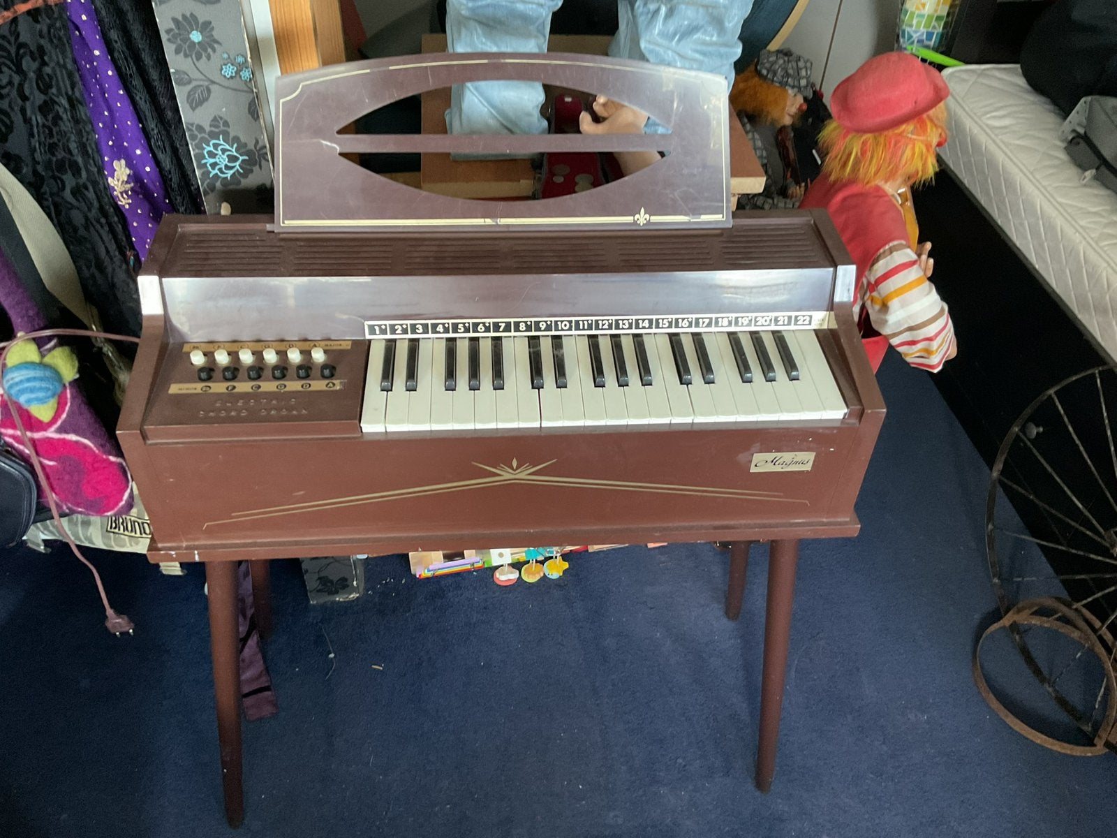Magnus Electric Chord Organ, Muziek en Instrumenten, Orgels, Ophalen, Gebruikt, 1 klavier, Orgel
