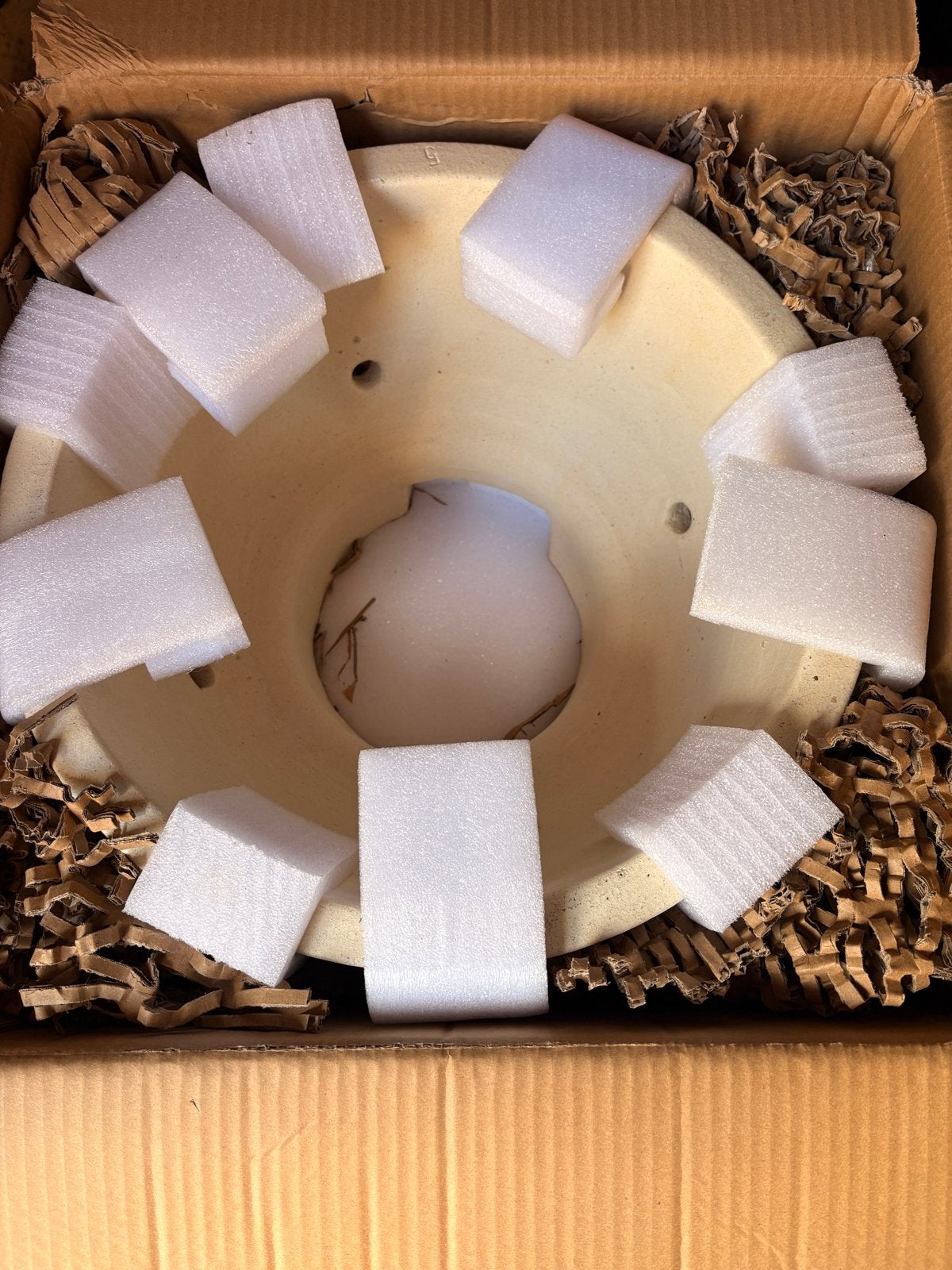 Vuurschaal 21 inch Kamado keij zonder chipfeeder, Tuin en Terras, Houtskoolbarbecues, Ophalen, Nieuw