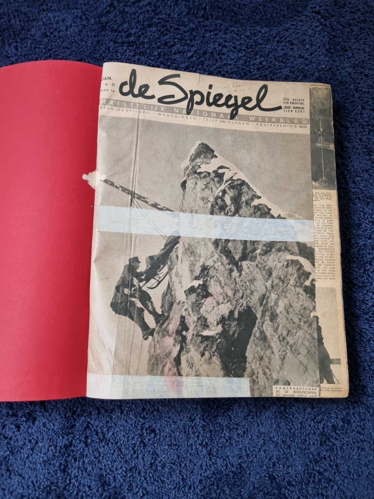 De Spiegel Jaargang 1940 - Compleet gebonden weekblad, Ophalen of Verzenden, Gelezen, Overige typen