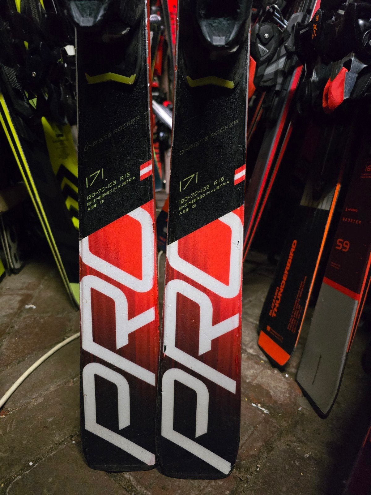171 cm FISCHER THE CURV PRO, 160 tot 180 cm, Fischer, Ophalen of Verzenden, Zo goed als nieuw