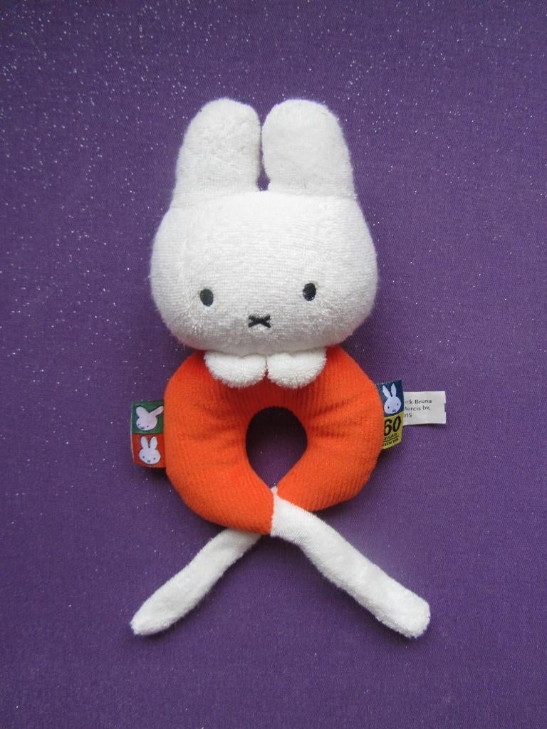 TIAMO Knuffel NIJNTJE RAMMELAAR UIT 2015 **Nieuw**, Kinderen en Baby's, Speelgoed | Knuffels en Pluche, Nieuw, Konijn, Tiamo, Met label