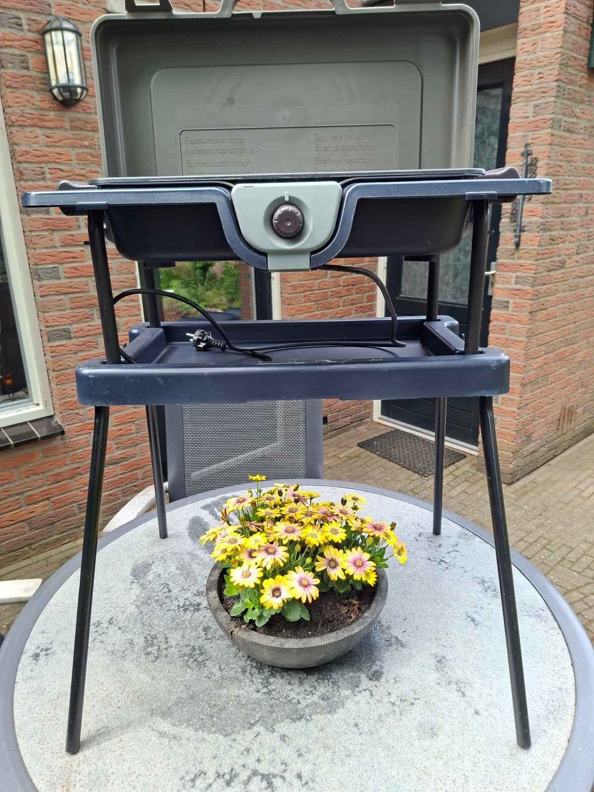 Tefal Grill'n'Pack elektrische barbecue, Ophalen of Verzenden, Gebruikt, Tefal