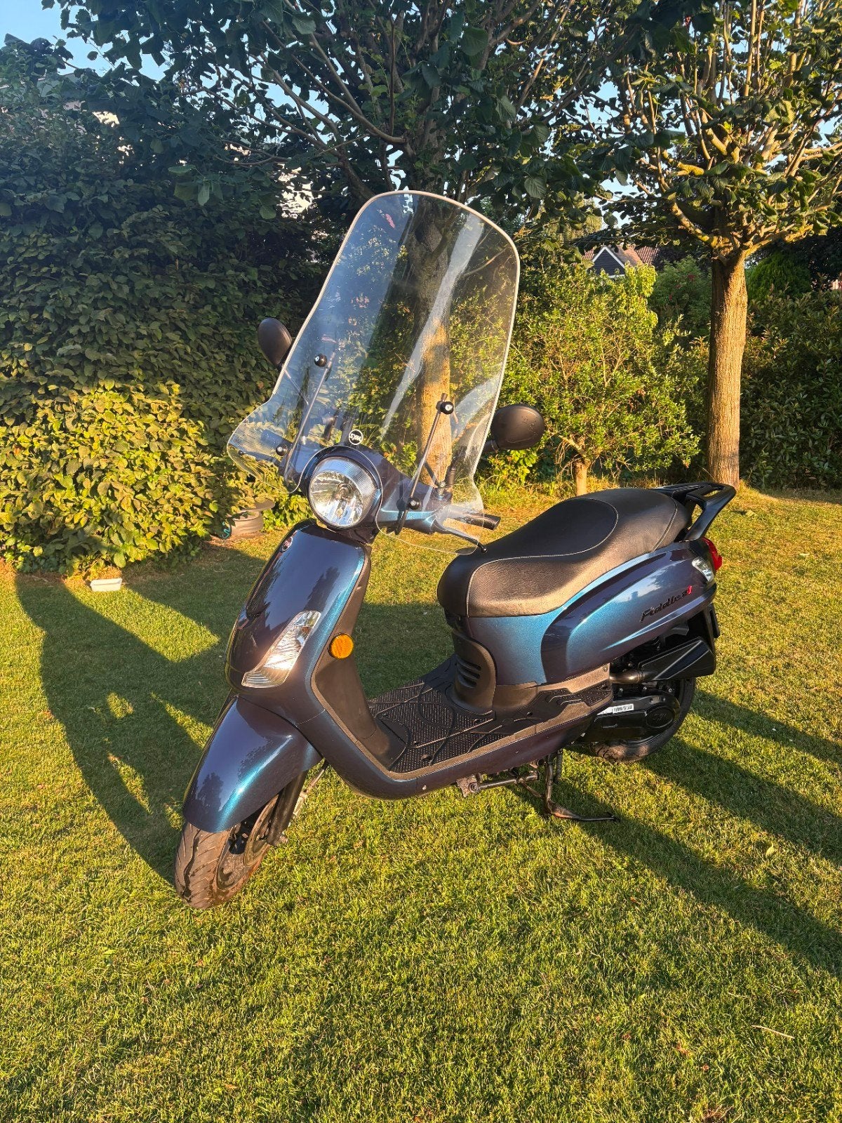 Sym Fiddle II Scooter - Zo goed als nieuw!, Fietsen en Brommers, Scooters | SYM, Zo goed als nieuw, Fiddle, Maximaal 45 km/u, Benzine