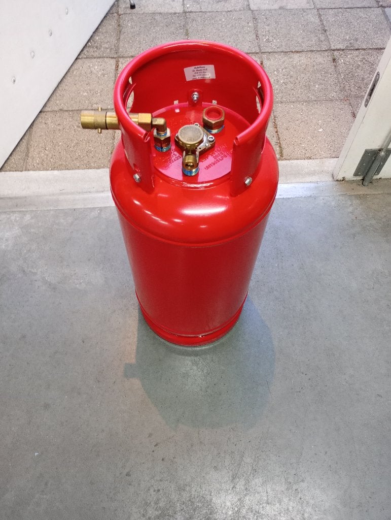 Hervulbare lpg gasfles, Ophalen, Zo goed als nieuw