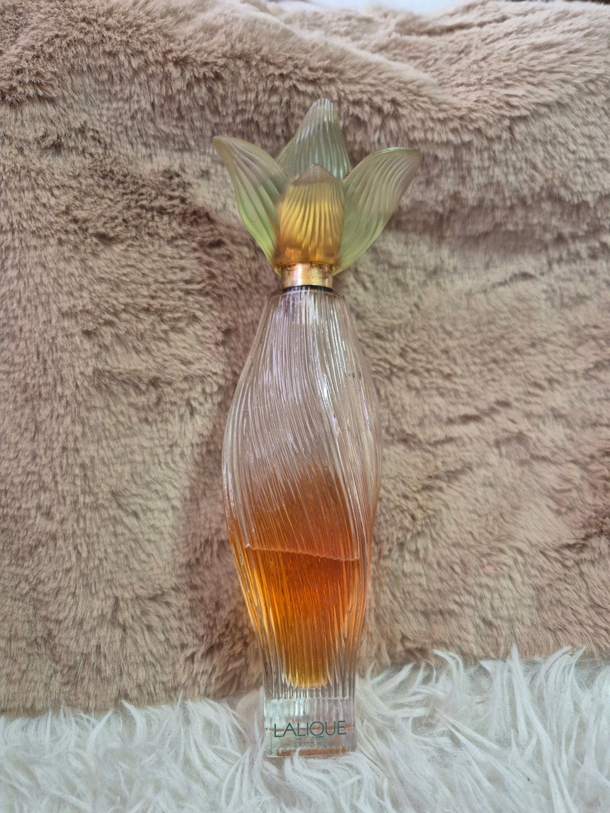 Lalique Parfum - Unieke Bloemige Fles, Ophalen of Verzenden, Gebruikt