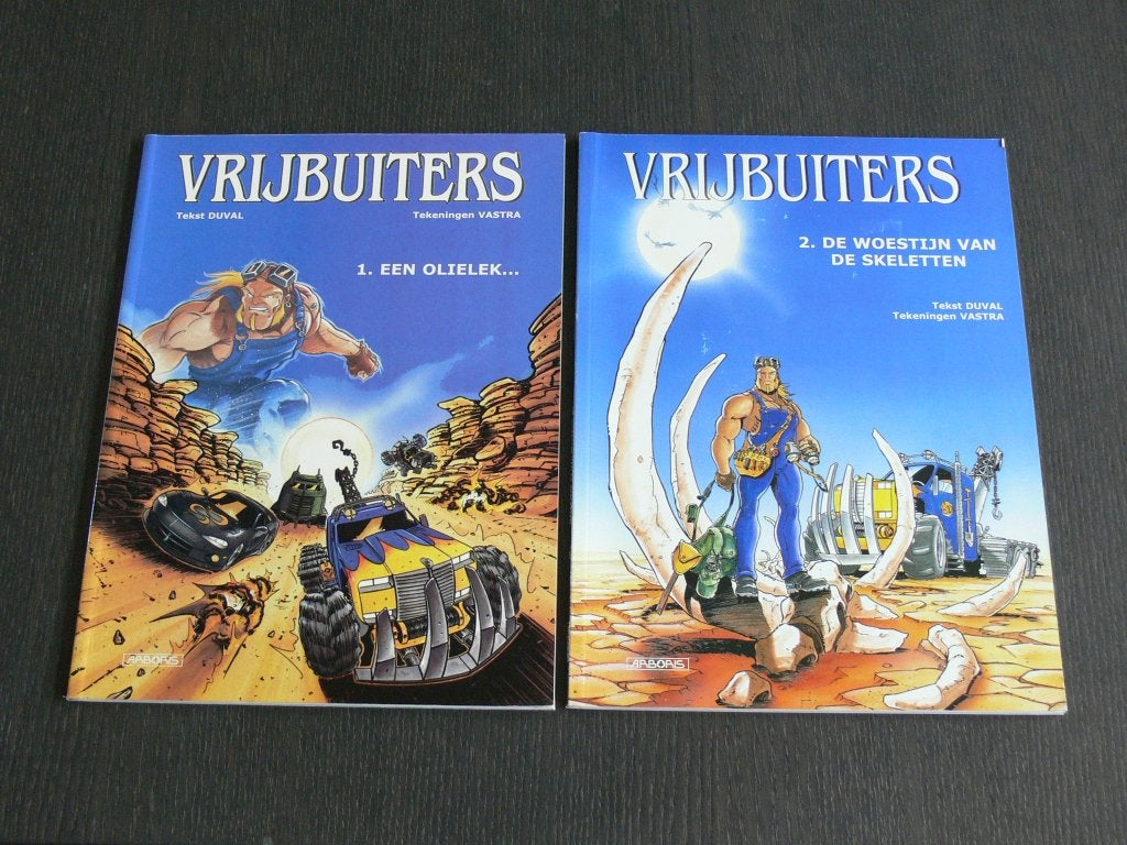 Vrijbuiters - 2 delen, Meerdere stripboeken, Ophalen of Verzenden, Zo goed als nieuw