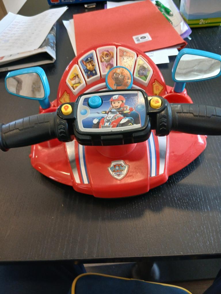 Paw Patrol Motor Scooter Speelgoed, Ophalen of Verzenden, Gebruikt, Ontdekken, Met geluid
