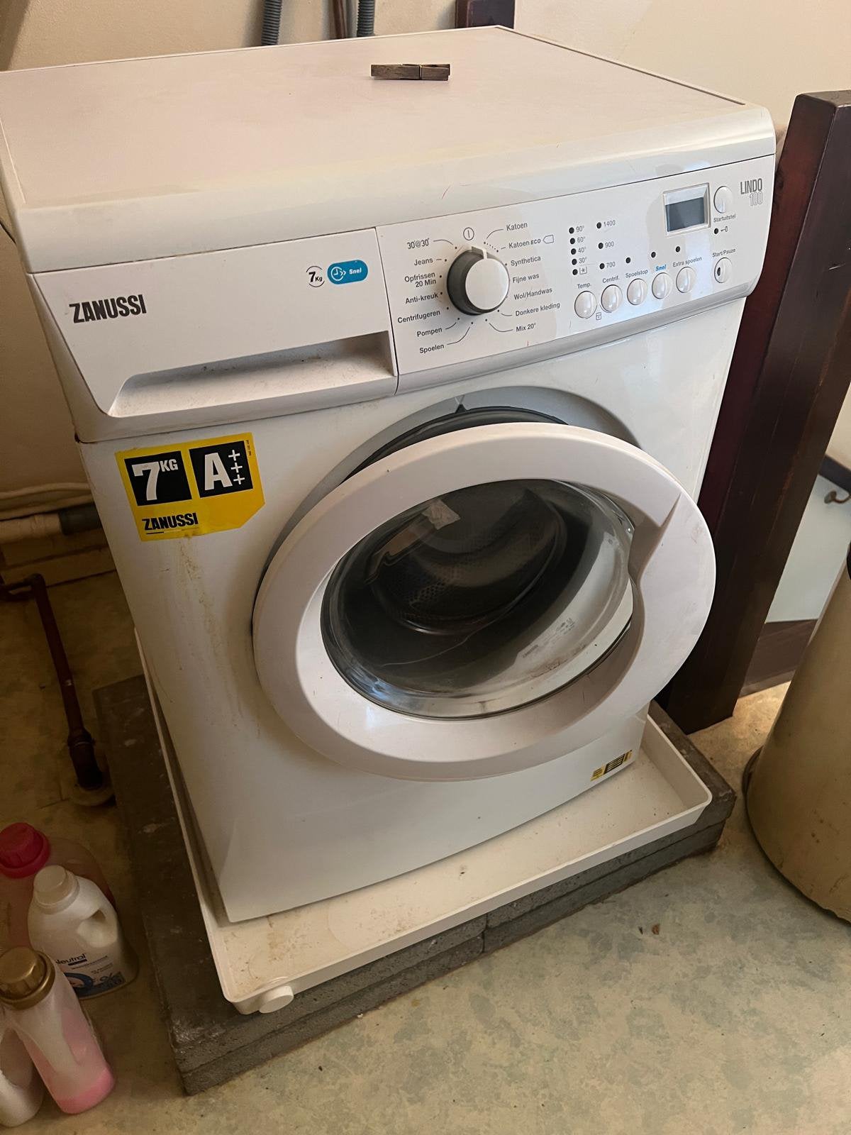 Zanussi wasmachine – 7 kg | 1400 toeren | nette staat, Witgoed en Apparatuur, Ophalen, Zo goed als nieuw, 85 tot 90 cm, 1200 tot 1600 toeren