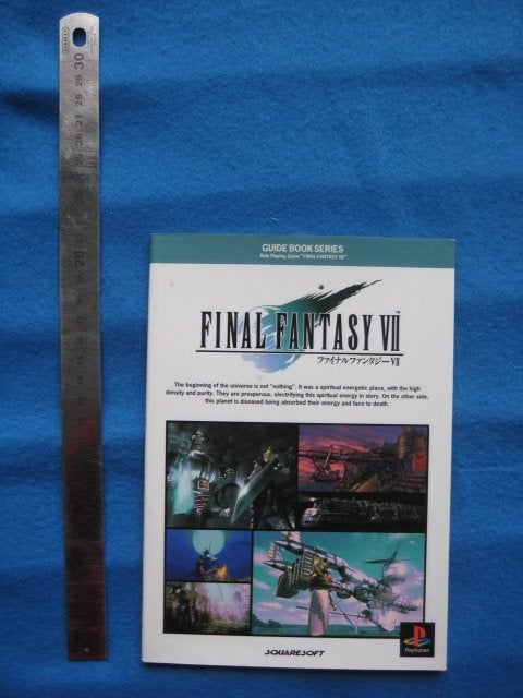 Final Fantasy 7 VII PS1 mini strategy guide boek, Spelcomputers en Games, 1 speler, Nieuw, Ophalen of Verzenden, Role Playing Game (Rpg)