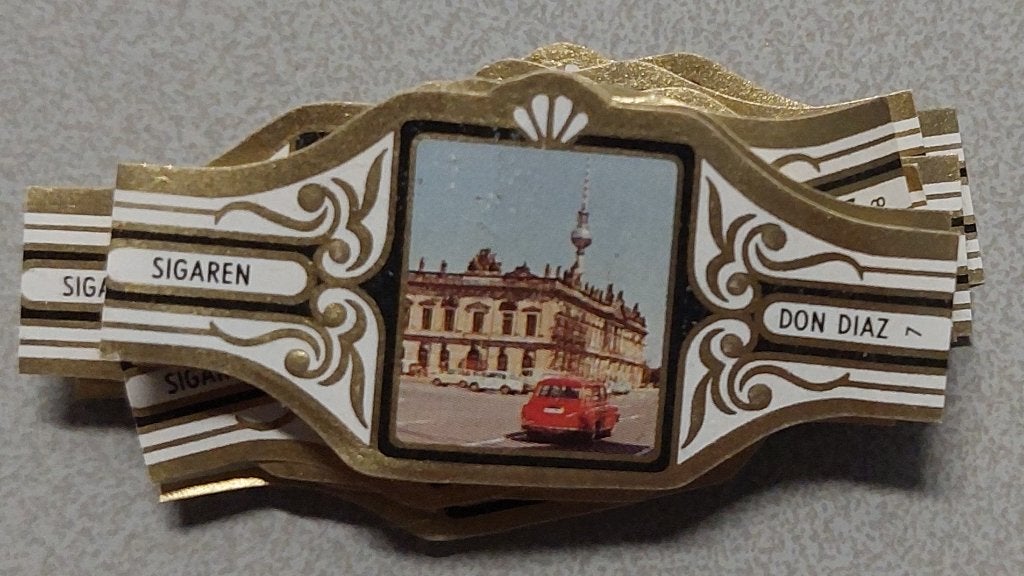 Sigarenbandjes, Ophalen of Verzenden, Gebruikt, Sigarenbandjes