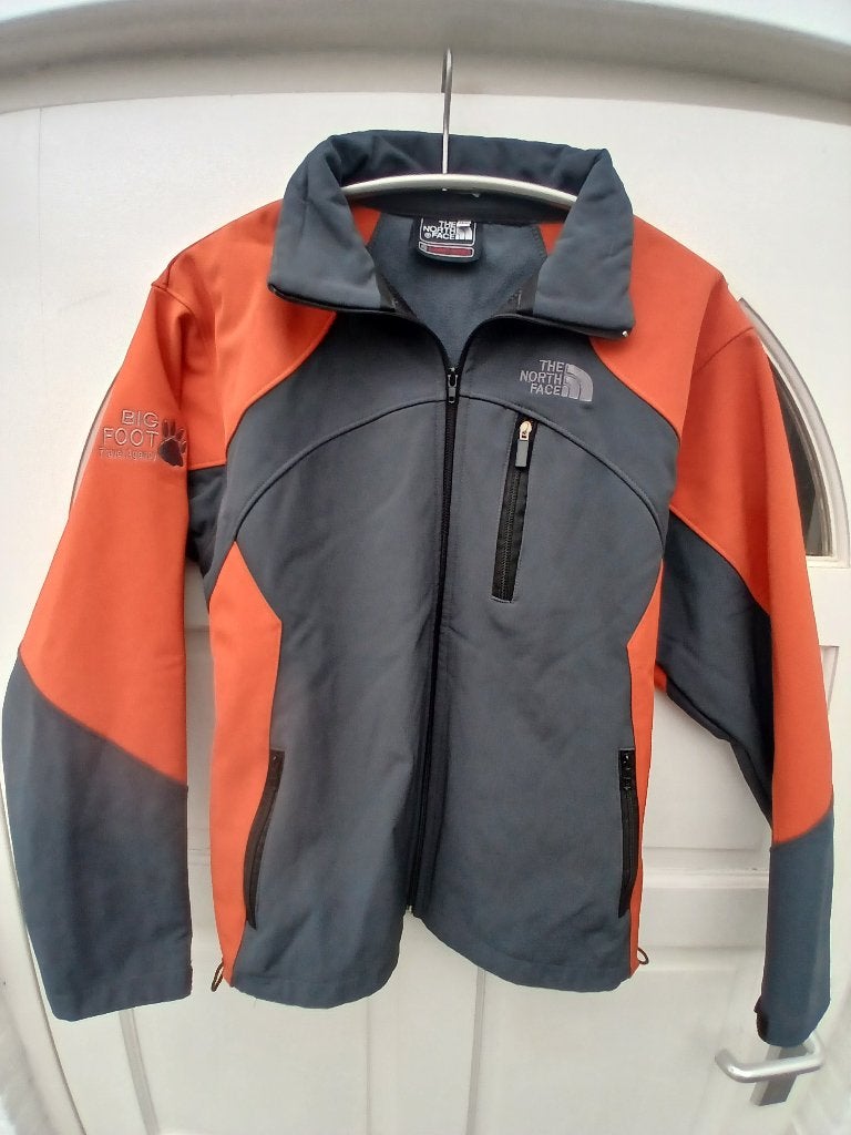 The North Face soft shell jacket Big Foot, maat M, Kleding | Heren, Ophalen, Zo goed als nieuw, The North Face, Meerkleurig