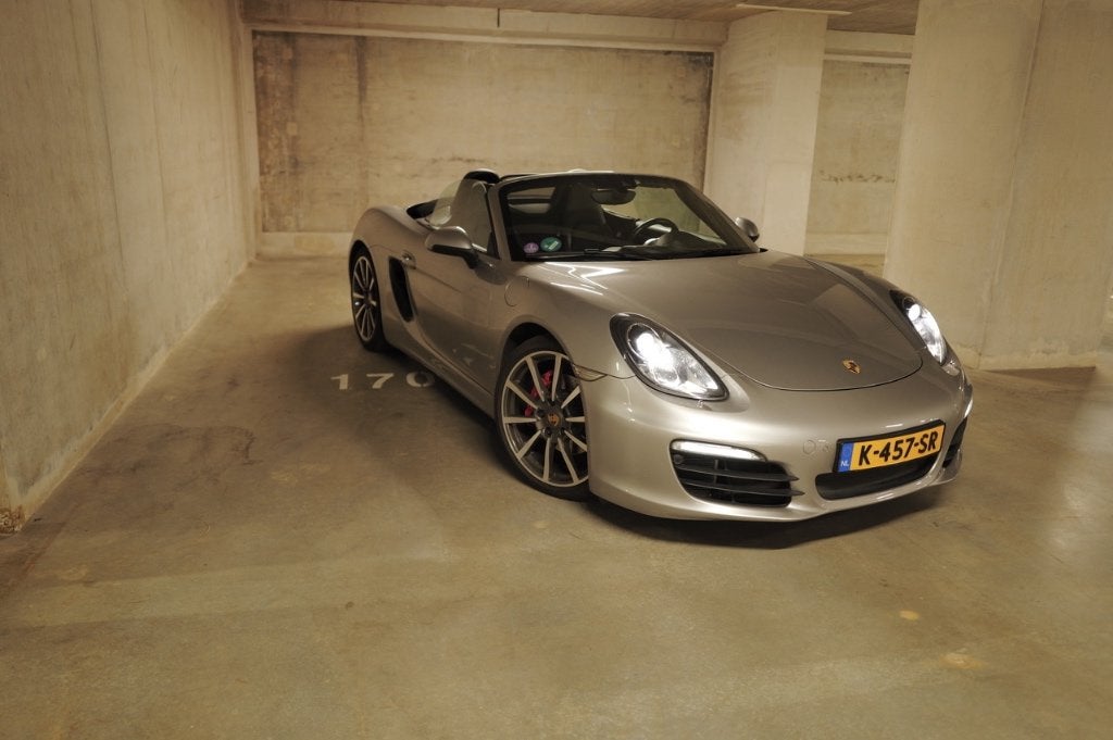 Porsche Boxster S 3.4 PDK 2014 Grijs, Automaat, 1345 kg, Achterwielaandrijving, Zwart