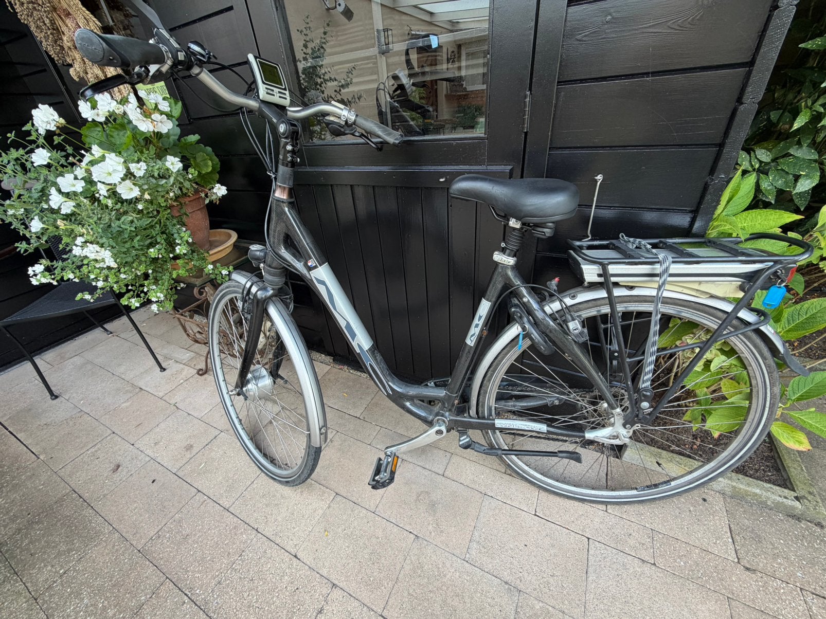 Goede Multicycle E-bike, met licht Carbonframe!, Fietsen en Brommers, Gebruikt, 51 tot 55 cm, 50 km per accu of meer, Ophalen