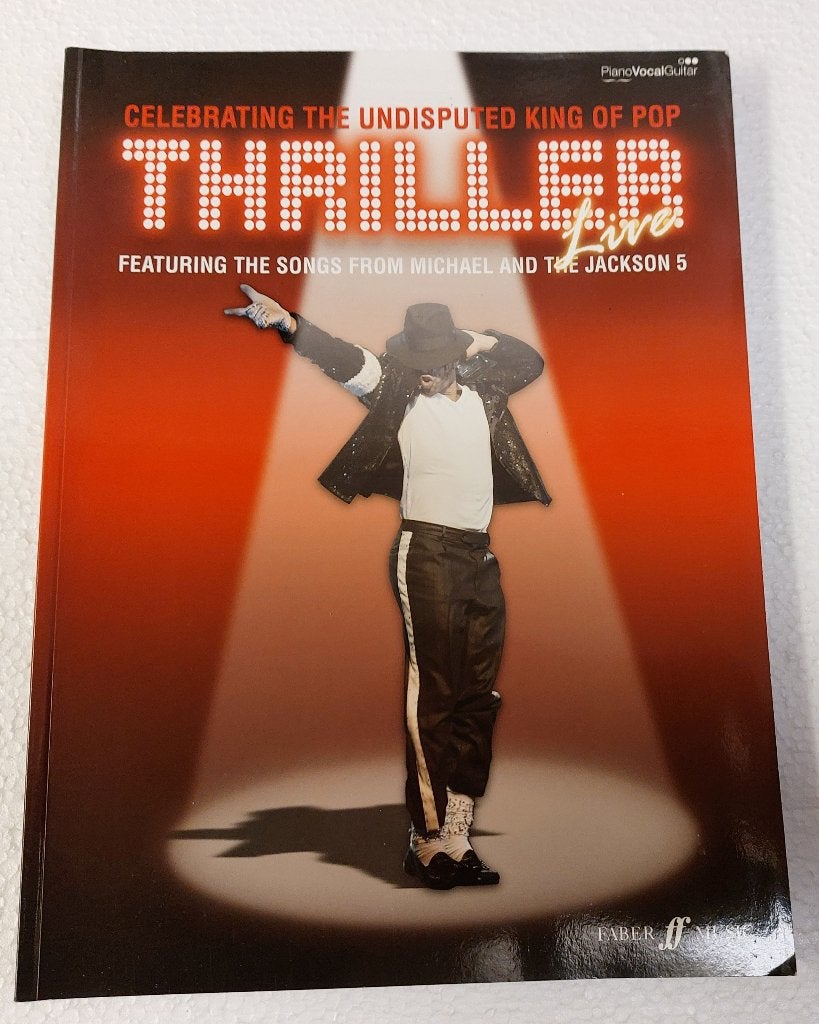 Michael Jackson BLADMUZIEK SONGBOOK Thriller, Verzamelen, Gebruikt, Ophalen of Verzenden, NvT, Michael Jackson