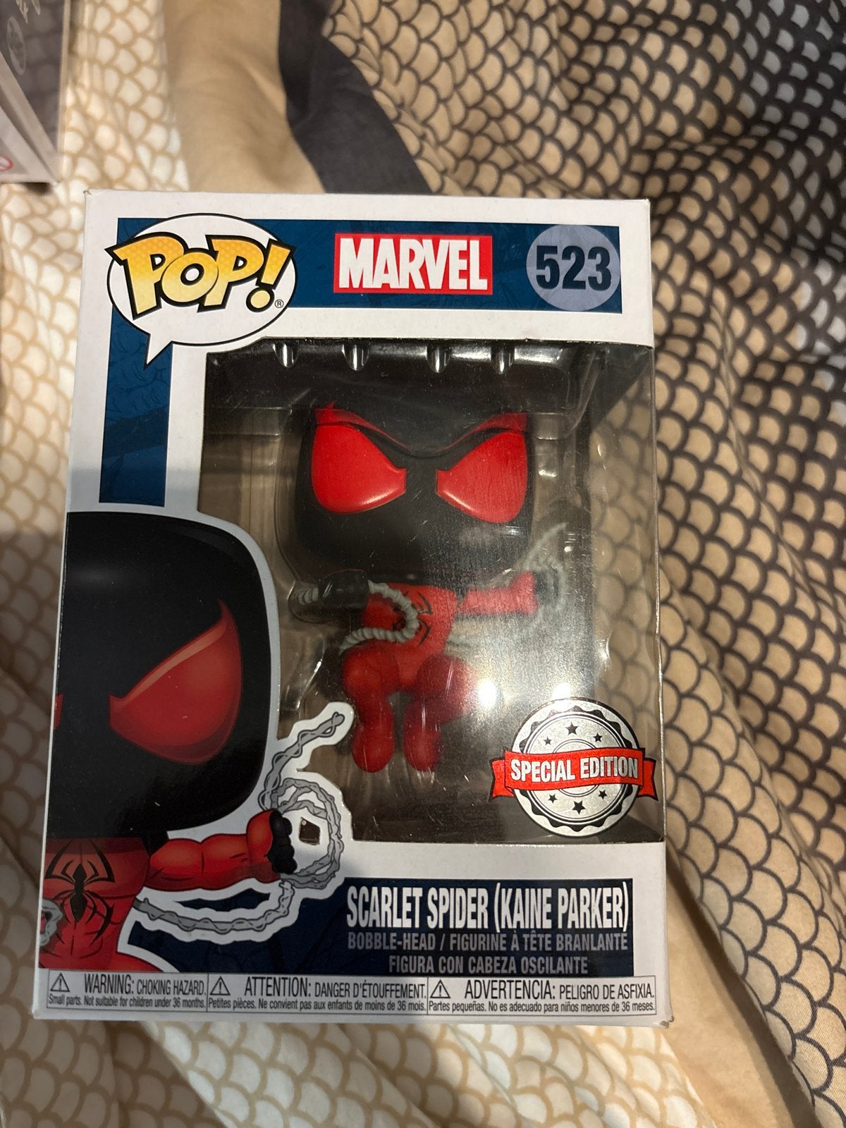 Funko Pop! Marvel 523 Scarlet Spider (Kaine Parker), Verzamelen, Poppetjes en Figuurtjes, Ophalen of Verzenden, Nieuw