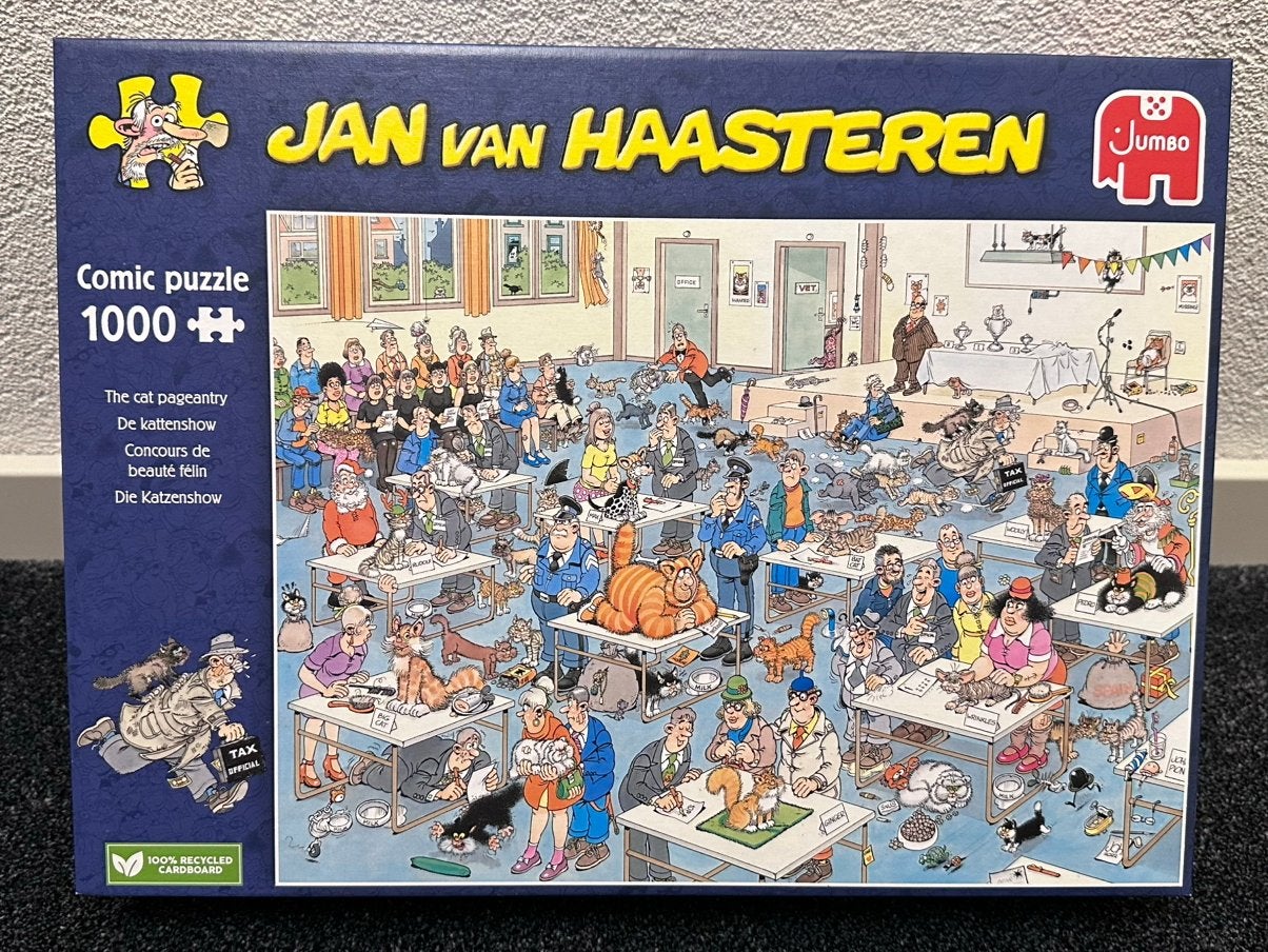 Jan van Haasteren puzzel DE KATTENSHOW 1000 stukjes