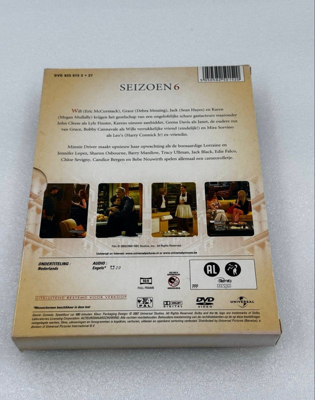 Will & Grace - Seizoen 6 DVD, Alle leeftijden, Nederlands, Ophalen of Verzenden, Komedie