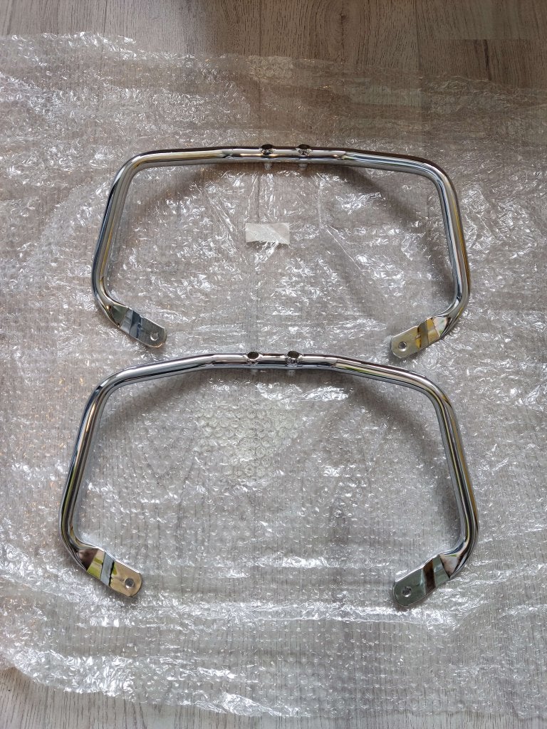 Vespa Sprint oppakbeugel / achterbeugel chroom NIEUW, Fietsen en Brommers, Brommeronderdelen | Scooters, Info@jynkx.com, Nieuw